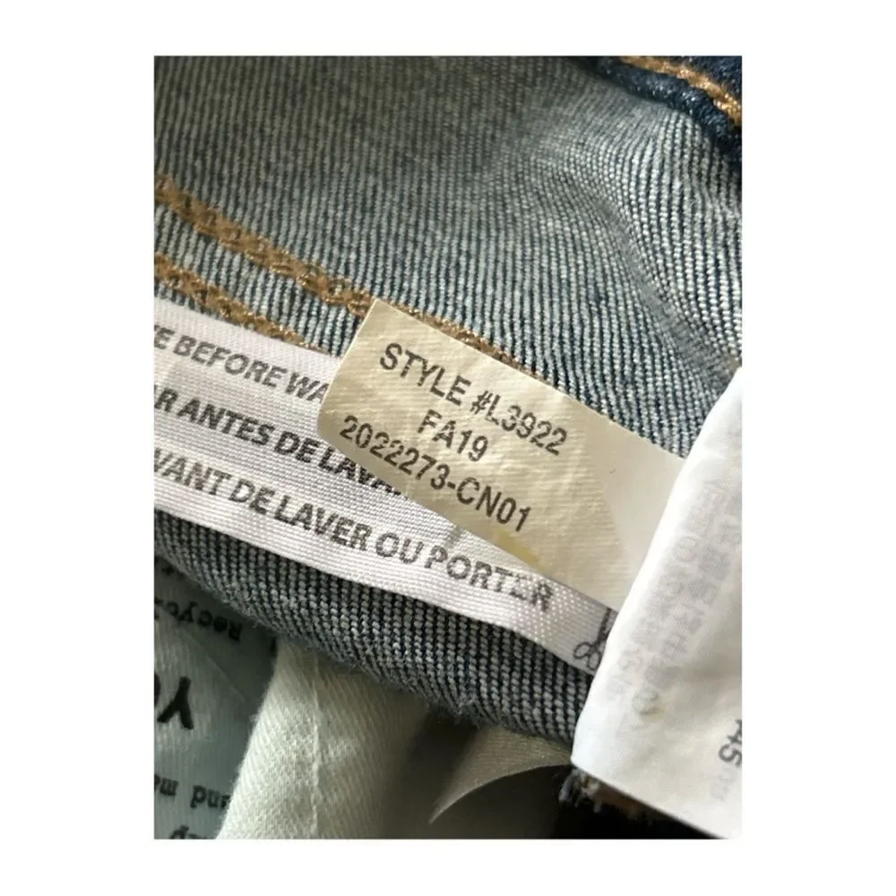 Madewell Women’s Cali Demi-Boot Raw Hem Jeans‎ - Size 24
